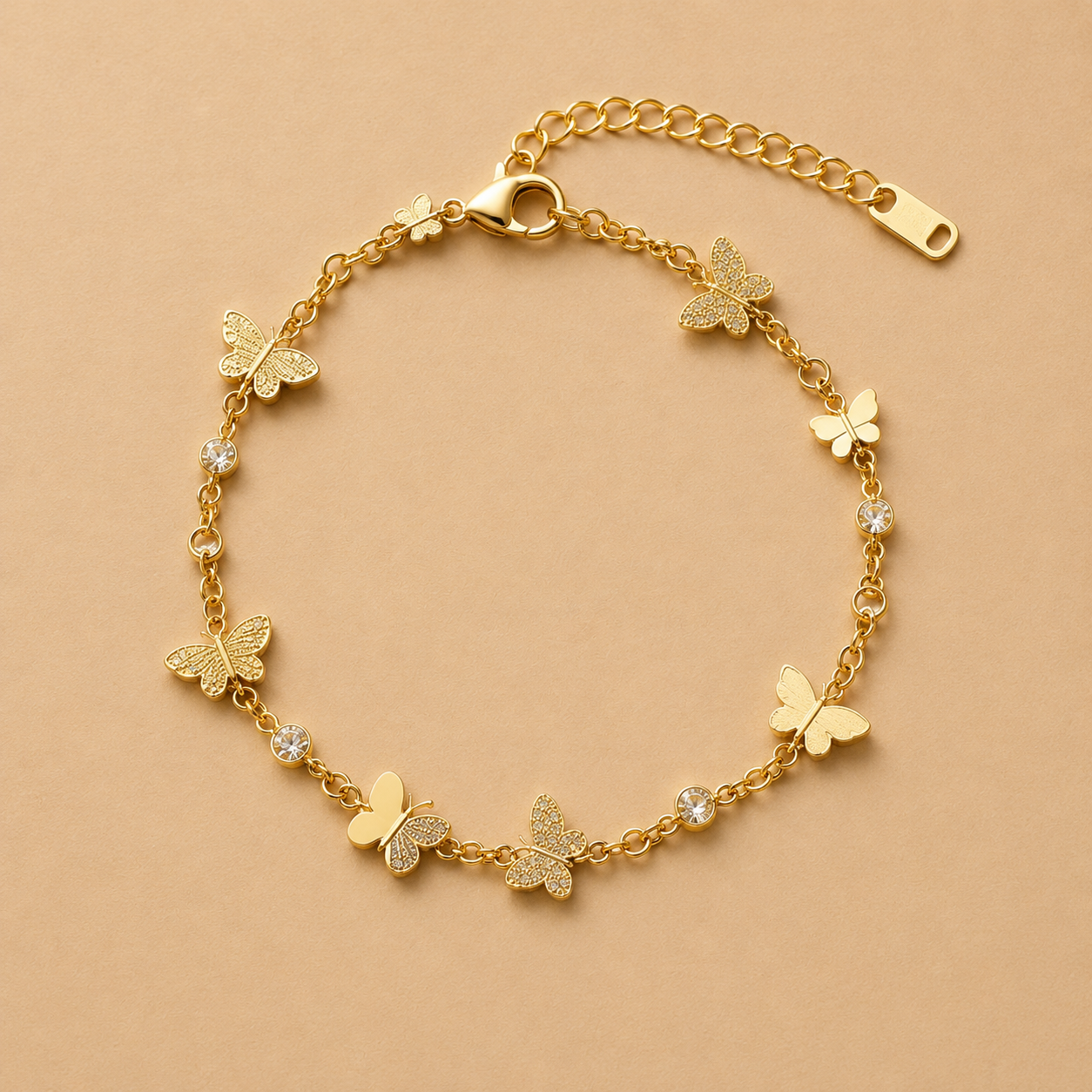 vs-14 Red Heart Chain Bracelet
