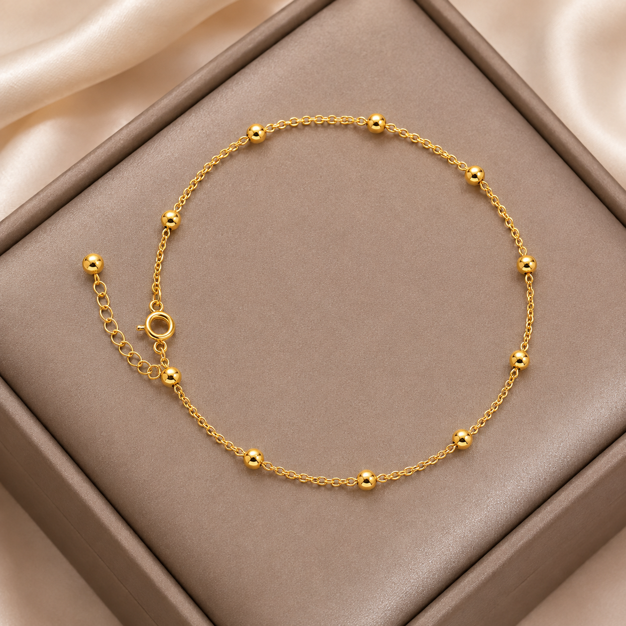 VS-44 Gold Beaded Chain Payel